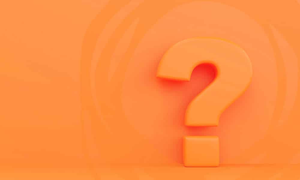 Image of questions mark. Image accompanying blog post about frequently asked questions regarding implementing Grant Management Software