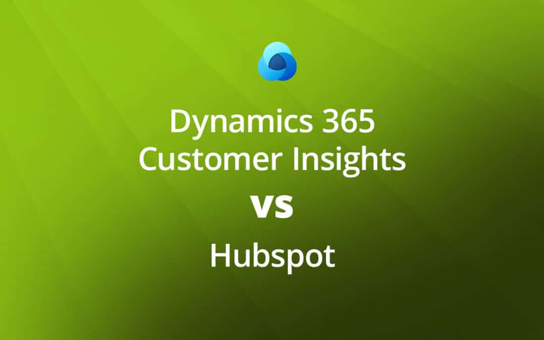 Dynamics 365 Customer Insights vs. HubSpot Comparison Table