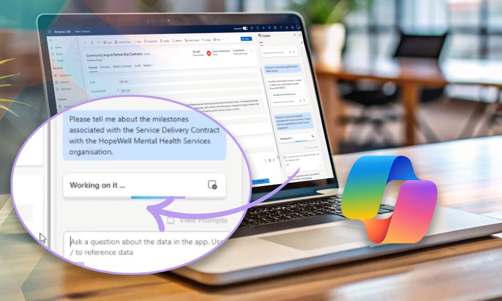 We used Copilot to help us with Contract Management