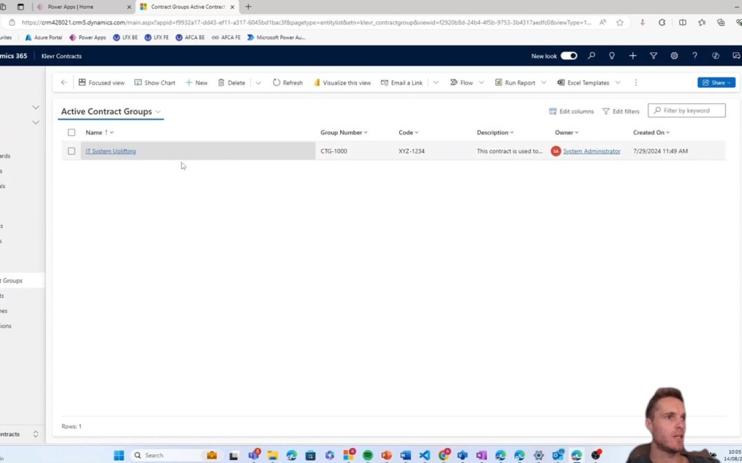 How to manage contract groups in Klevr Contracts