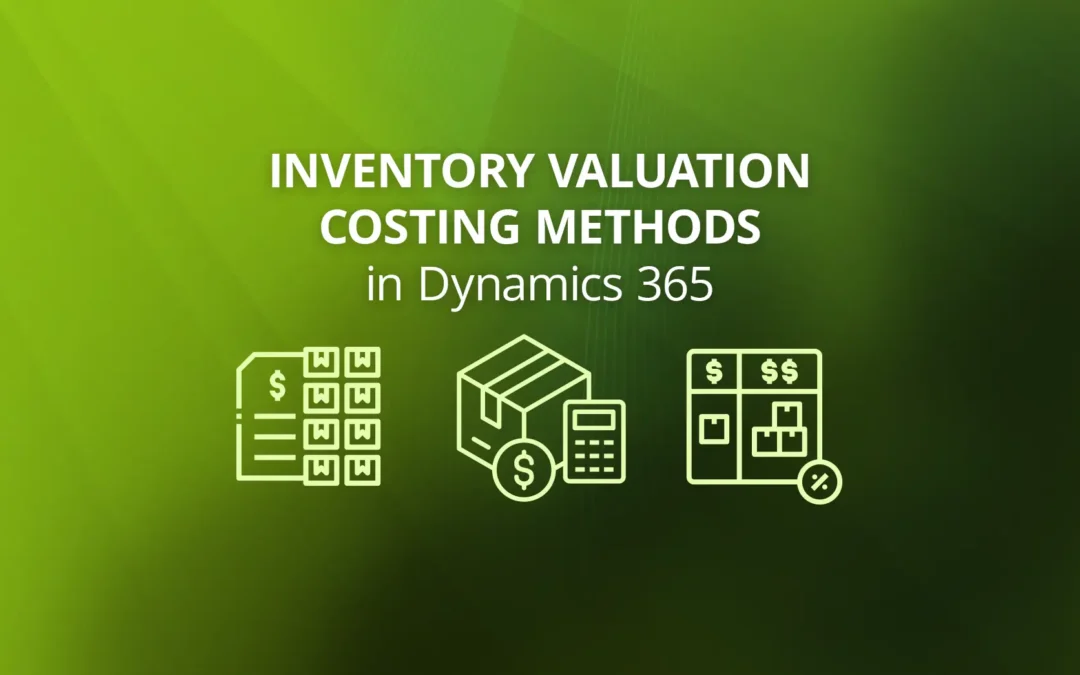 How do costing methods in Dynamics 365 Finance & Operations impact financials?